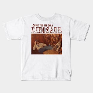 Dinosaur Hank Williams Jr Bocephus Western Southern Retro Kids T-Shirt